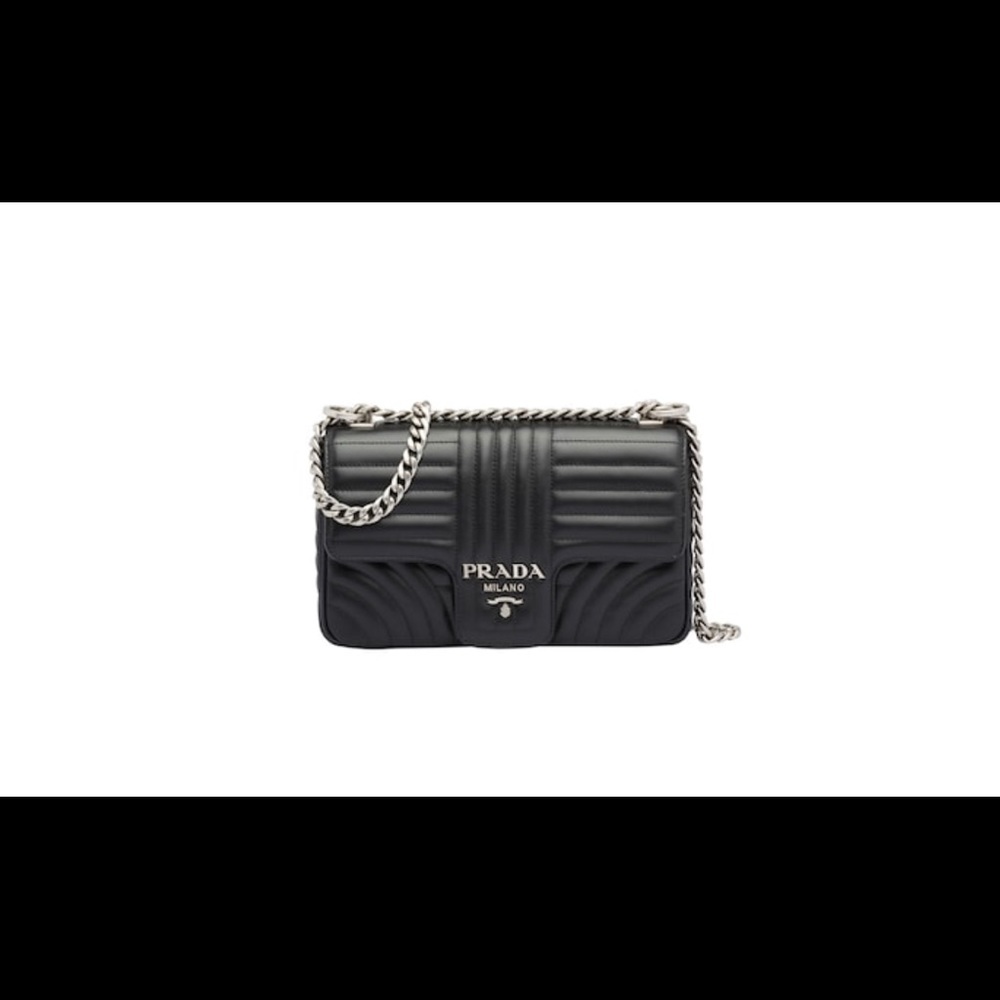 Prada Diagramme medium leather bag